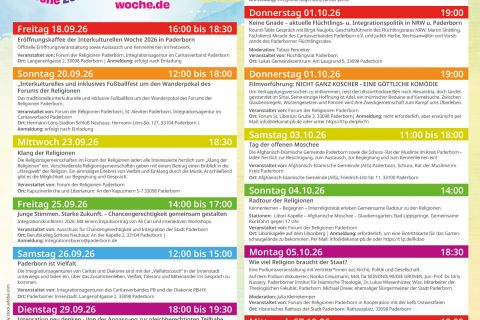 Interkulturelle Woche in Paderborn